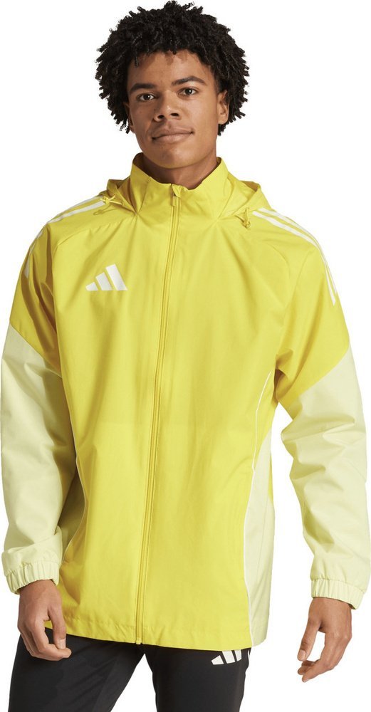 Kurtka męska Adidas Kurtka męska Tiro 25 Competition All-Weather żółta JI8958 2XL