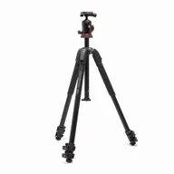Statywy fotograficzne - Manfrotto MK190X3-Q6T Statyw 190X Alu Black z głowicą 496 AS - miniaturka - grafika 1