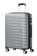 Walizki - American Tourister Flashline - Spinner M, walizka, 67 cm, 69/75 l, srebrny (Sky Silver), Srebrny (Sky Silver), Spinner M (67 cm - 69/75 L), Walizki i wózki - miniaturka - grafika 1