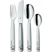 Sztućce dla dzieci - WMF zestaw 4cz. sztućców dla dzieci First Lyric stal 1287406090 - miniaturka - grafika 1