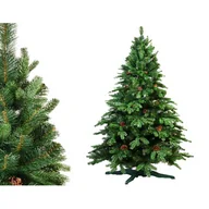 Choinki - Choinka sztuczna Julita z szyszkami 180 cm - miniaturka - grafika 1