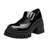 Półbuty damskie - półbuty damskie ALTERCORE czarne (GALIA VEGAN BLACK PATENT)-40 - miniaturka - grafika 1