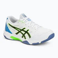 Buty sportowe męskie - Buty do siatkówki męskie ASICS Gel-Rocket 11 white/lime burst - miniaturka - grafika 1