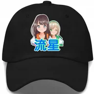 Czapki i chusty sportowe męskie - Czapka Z Daszkiem Dziecięca HAPPY ANIME GIRLS Czarny Na Lato Różne Wzory - miniaturka - grafika 1