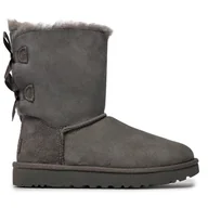 Śniegowce damskie - Śniegowce Ugg W Bailey Bow II 1016225 Szary - miniaturka - grafika 1