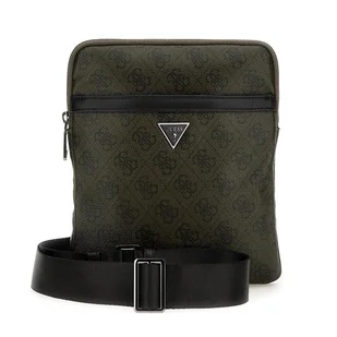 Saszetka Guess Vezzola Smart Mini Bags HMEVZL P2223 Khaki - Torby męskie - miniaturka - grafika 1
