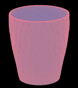 Osłonka ceramiczna DEVON różowa 15 cm - Donice - miniaturka - grafika 1