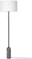 Lampy stojące - GUBI - Gravity Lampa Podłogowa Szary Marmur/Biała GUBI - miniaturka - grafika 1