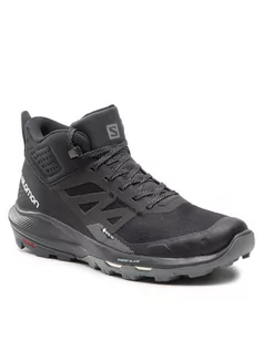 Buty zimowe męskie - Salomon Trekkingi OUTpulse Mid Gtx GORE-TEX 415888 27 V0 Czarny - grafika 1