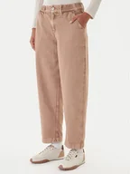 Spodnie damskie - Roxy Jeansy Break My Soul ERJNP03666 Brązowy Regular Fit - miniaturka - grafika 1