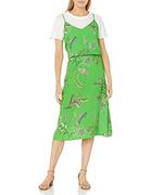 Sukienki - Desigual Damska sukienka Vest_neida, zielony (Lime Green 4025), 44 PL - miniaturka - grafika 1