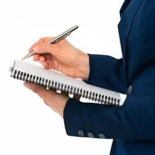 Notesy i bloczki - Leitz Kołonotatnik Office PP A5 w linie szary KZK1061 - miniaturka - grafika 1