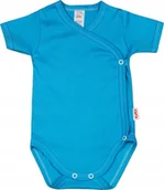 Body dla niemowląt - Body KOPERTOWE K/R 100% Bawełna TURKUS r 68 KLEKLE - miniaturka - grafika 1