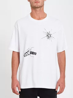 Koszulki dla chłopców - Volcom Rafaone white koszulka męska - S - grafika 1