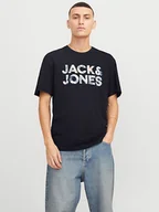 Koszulki męskie - Jack & Jones Koszulka w kolorze granatowym - miniaturka - grafika 1