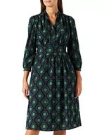 Sukienki - PINKO Damska sukienka Amaranta z nadrukiem CDC, luźna sukienka Zs3_Mult.czarny/zielony, 34 - miniaturka - grafika 1