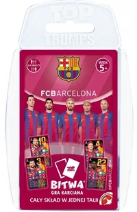 Winning Moves Gra - Top Trumps Fc Barcelona - Gry planszowe - miniaturka - grafika 1