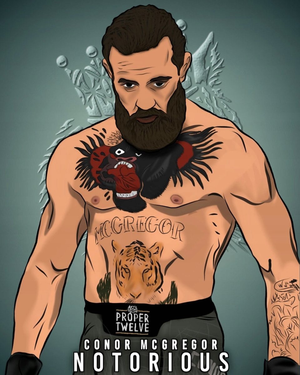 PODKŁADKA POD MYSZ Nadruk 22x18 cm Conor McGregor The Notorious Prezent