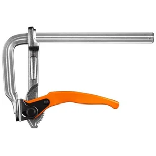 NEO-TOOLS Ścisk stolarski zapadkowy 200 x 120 mm 45-220 - Imadła i ściski - miniaturka - grafika 1