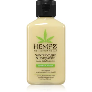 HEMPZ Sweet Pineapple Honey Melon nawilżające mleczko do ciała 66 ml - Balsamy i kremy do ciała - miniaturka - grafika 1