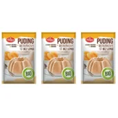Budyń - Amylon Budyń morelowy bezglutenowy Zestaw 3 x 40 g Bio - miniaturka - grafika 1