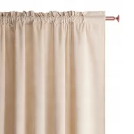 Zasłony - Room99 ZASŁONA WELUROWA CARRIE - KREMOWA 140x250 TAŚMA 5908224062307 - miniaturka - grafika 1