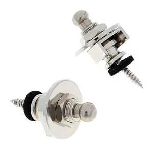 Zaczep na pasek Harley Benton Security Locks NI straplock - Paski do gitary - miniaturka - grafika 1