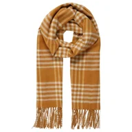 Apaszki i szaliki damskie - Szalik damski Vero Moda Kara Long Scarf cienki w kratkę miękki - miniaturka - grafika 1