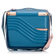 Kosmetyczki, organizery i kuferki - Kuferek Semi Line T5812-2 Granatowy - miniaturka - grafika 1