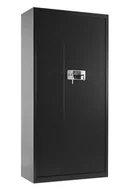 Regały biurowe - Szafka XD-034 - Czarny/Czarny - miniaturka - grafika 1