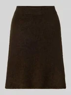 Spódnice - Spódnica mini z mieszanki wełny z dodatkiem wełny z alpaki model ‘LULU’ - miniaturka - grafika 1