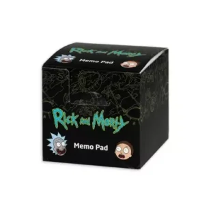 Kostka Na Biurko 900 Karteczek Rick And Morty Outlet - Etykiety samoprzylepne i bloki etykiet - miniaturka - grafika 1