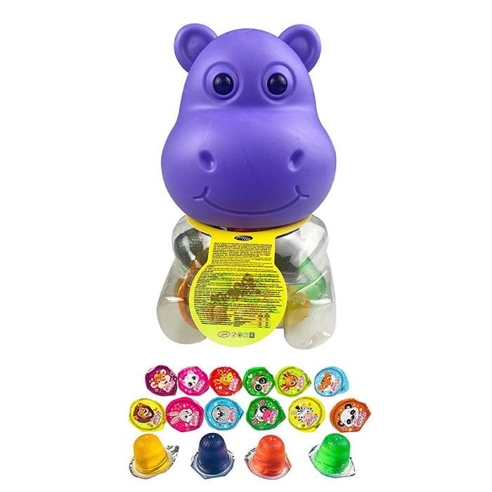 MINI HIPPO ŻELKI GALARETKI W SKARBONCE (15G) 12SZT