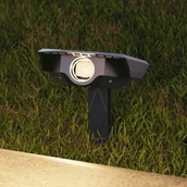 Lampy ogrodowe - Calex LED reflektor z grotem ziemnym Padoa, zestaw 2 szt., czarny Padoa, czarny, tworzywo sztuczne - miniaturka - grafika 1