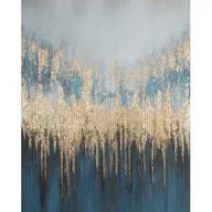 Obrazy i zdjęcia na płótnie - Obraz EUROFIRANY 445 80 x 100 cm Granatowy - miniaturka - grafika 1