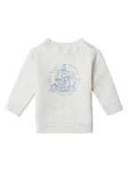 Bluzy i sweterki niemowlęce - Noppies Bluza "Bound Brook" w kolorze białym - miniaturka - grafika 1