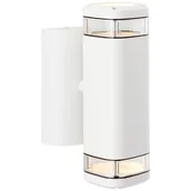 Lampy ogrodowe - Zewnętrzna lampa ścienna Jandy 90968A05 góra-dół tubka IP44 biała - miniaturka - grafika 1