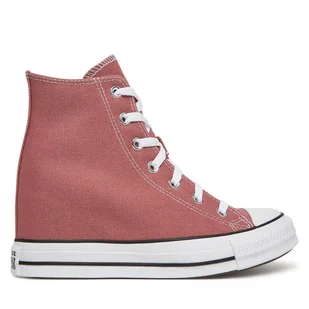 Trampki Converse Chuck Taylor All Star Wedge A13832C Różowy - Trampki damskie - miniaturka - grafika 1