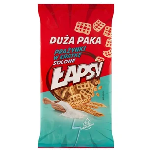 Łapsy Prażynki w kratkę solone 110 g - Chipsy - miniaturka - grafika 1