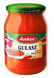 Ankor Gulasz wieprzowy 900 g - Pasztet i przetwory mięsne - miniaturka - grafika 1