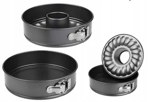 Forma na babkę tortownica 2w1 podwójne dno 24 cm - Formy do ciast - miniaturka - grafika 1