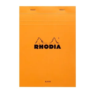 Blok Rhodia N°16 A5 14,8x21 cm, gładki, pomarańczowy - Notesy i bloczki - miniaturka - grafika 1