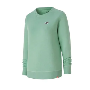 Bluza New Balance WT23601SAE - zielona - Bluzy sportowe damskie - miniaturka - grafika 1
