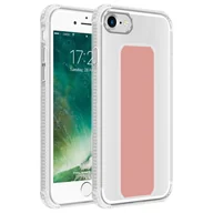 Etui i futerały do telefonów - Etui ochronne Cadorabo do Apple iPhone 7 / 7S / 8 / SE 2020 w kolorze różowym Etui silikonowe TPU z funkcją podstawki - miniaturka - grafika 1