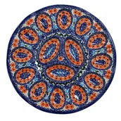 Dekoratorstwo - Ceramiczny talerz do jaj Ceramika Bolesławiec - miniaturka - grafika 1