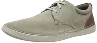 Półbuty męskie - Clarks Męskie buty sznurowane Gereld, szałwiowy zamsz, 10 UK - miniaturka - grafika 1