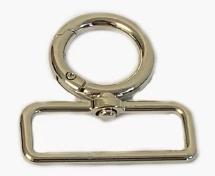 Import Karabińczyk metalowy C-10 ( Srebrny ) 4ED4-50701_20210917100330 - Pasmanteria - miniaturka - grafika 1