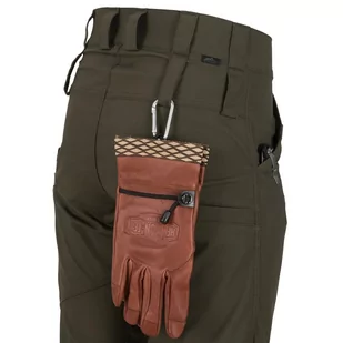 Helikon - Spodnie Woodsman® - Taiga Green / Czarne - SP-WDN-DC-0901A - Odzież taktyczna i umundurowanie - miniaturka - grafika 4