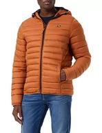 Kurtki męskie - Blend RomseyBH Hood - 20712462 męska kurtka pikowana, kurtka przejściowa, 181154_glazed Ginger, XXL - miniaturka - grafika 1