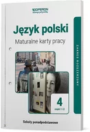 Materiały pomocnicze dla uczniów - Język polski maturalne karty pracy 4 zakres rozszerzony Linia I - miniaturka - grafika 1